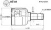 MITSUBISHI MR336586 Joint Kit, drive shaft